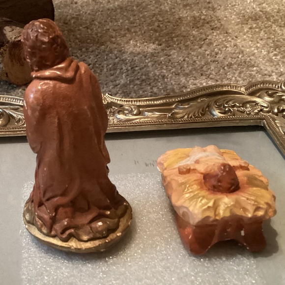 11 antique/vintage nativity pieces - Picture 7 of 16